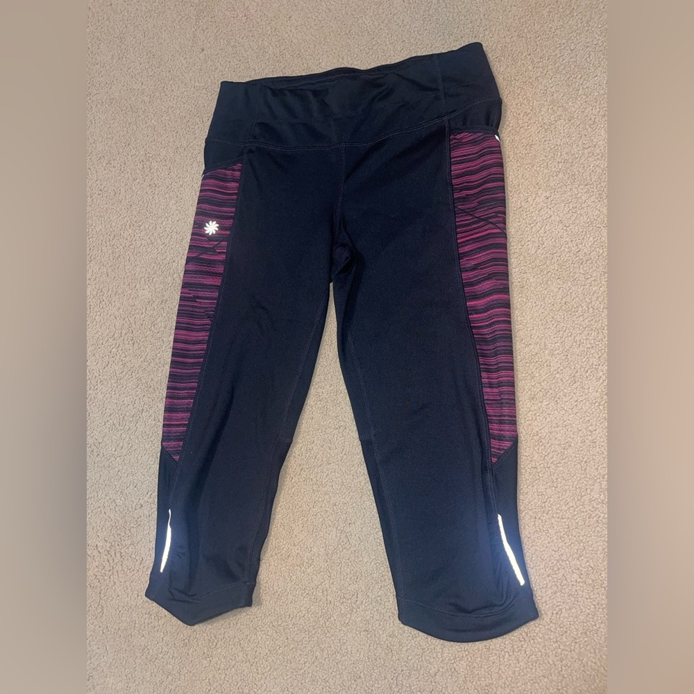 Womens Athleta Capri/bike short Leggings